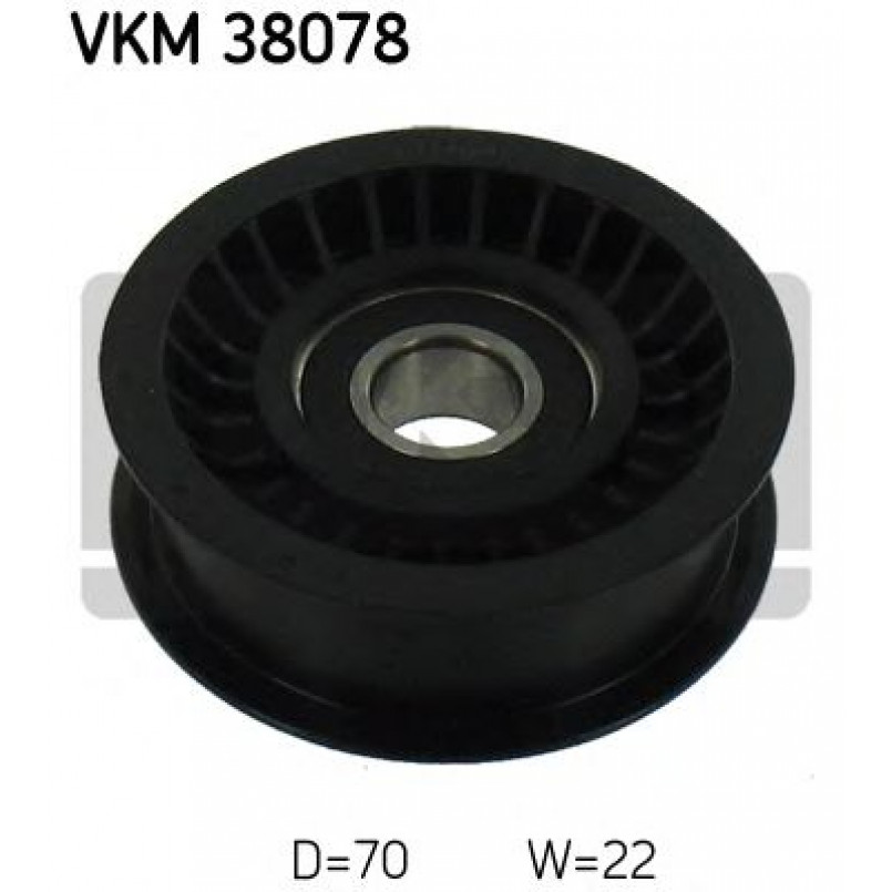 VKM 38078 SKF Ролик модуля натягувача ременя